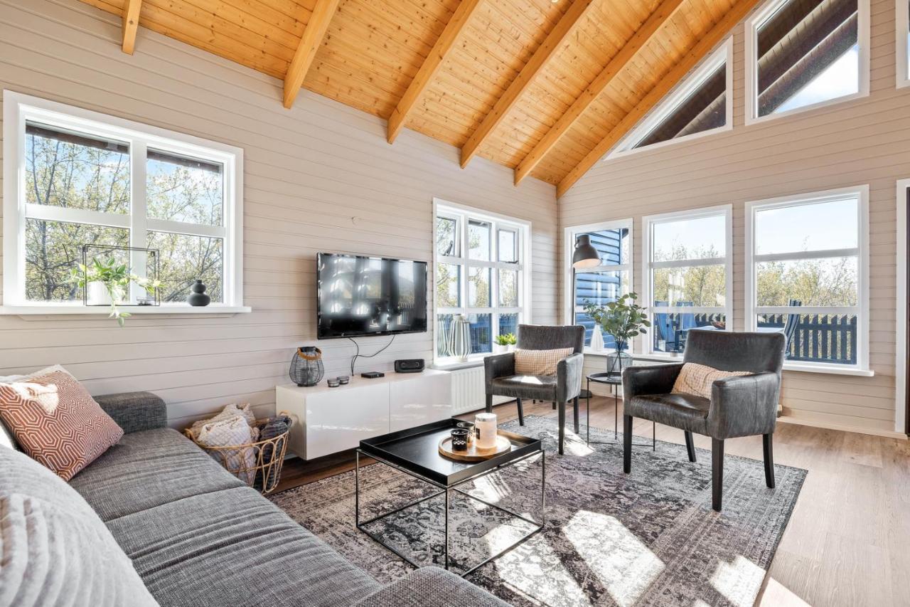 Cosy Cabin On The Golden Circle เซลฟอส ภายนอก รูปภาพ